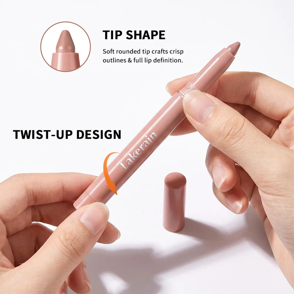 Waterproof Matte Lip Liner Pencil for Long-Lasting Precision