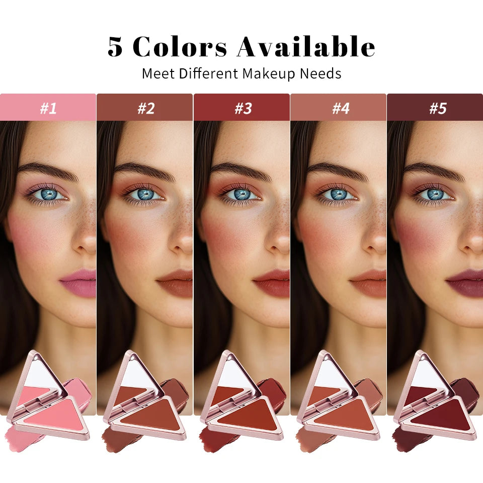 Matte Satin Cream Blush for Natural Radiant Skin