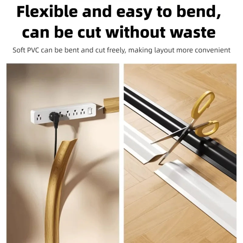 Flexible PVC Floor Cable Cover and Cord Protector - 9