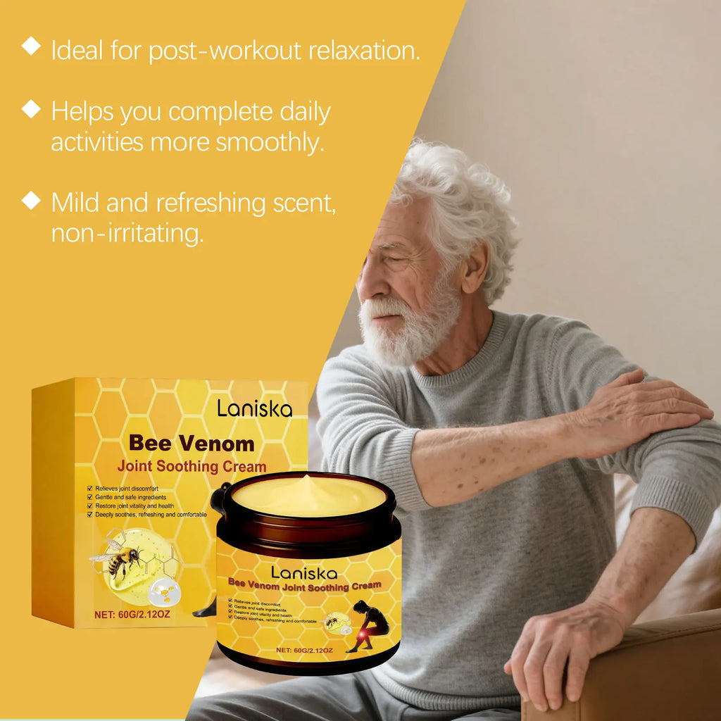Bee Venom Joint Soothing Cream for Muscle and Joint Relief