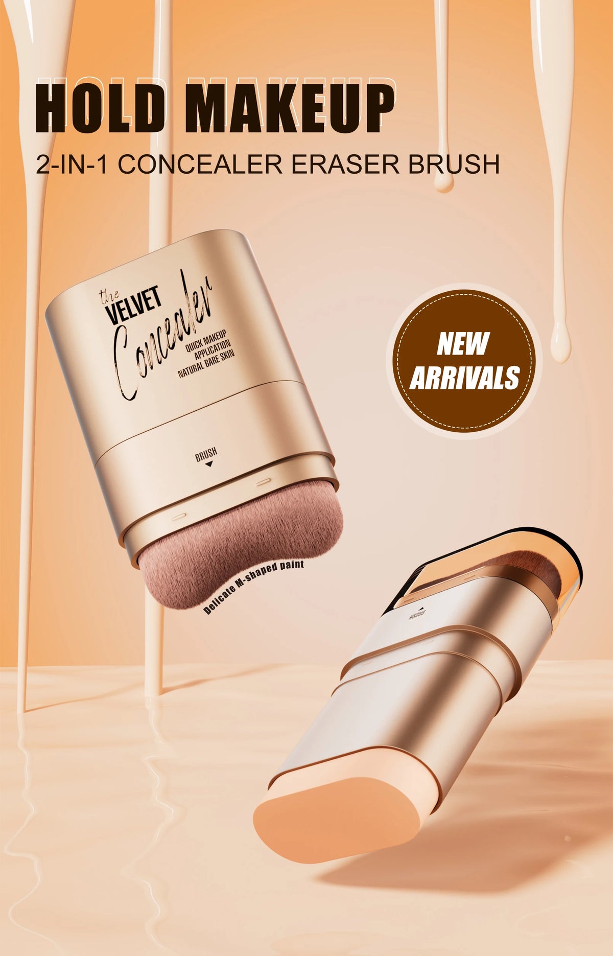 Four-Color All-Day Waterproof Face Concealer Palette