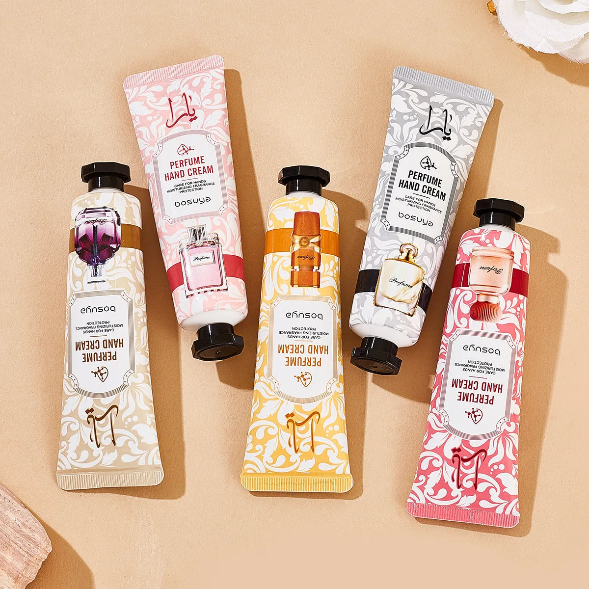 5-Piece Perfumed Moisturizing Hand Cream Set