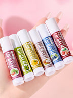 24-Piece Fruit Flavored Moisturizing Lip Balm Set