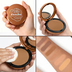 Matte Bronze Sculpting Powder for a Sun-Kissed Glow