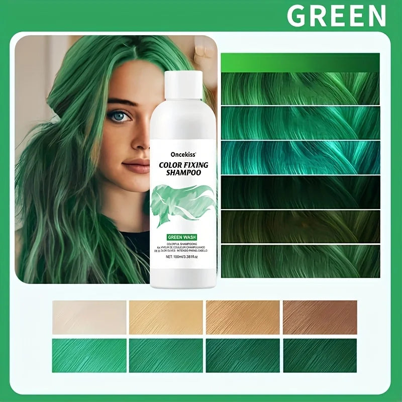 Color Depositing Semi-Permanent Hair Dye Shampoo