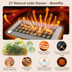 Natural Jade Stone Heating Mat for Pain Relief