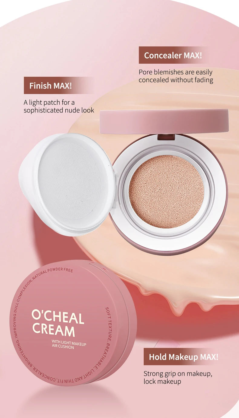Waterproof Long-Lasting Moisturizing Foundation Cushion