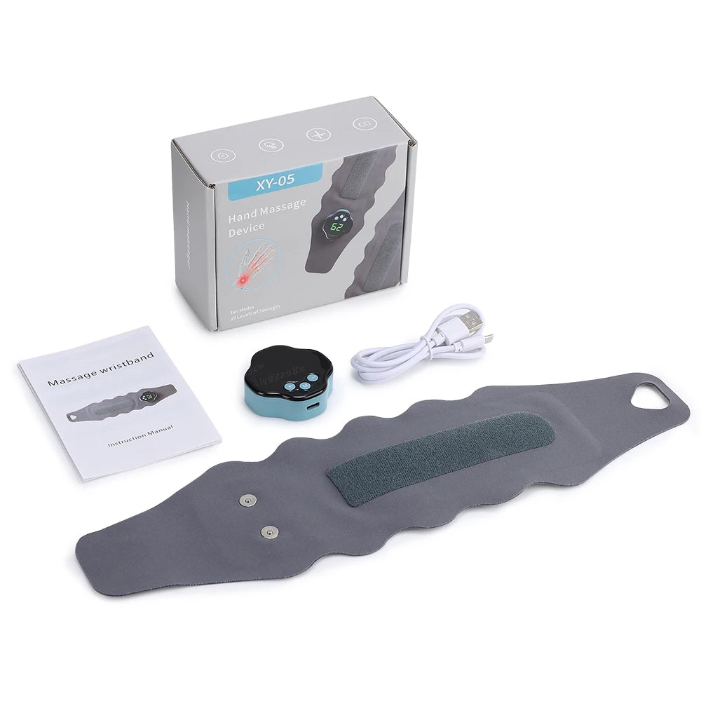 Electric Microcurrent Wrist Massager for Pain Relief - 16