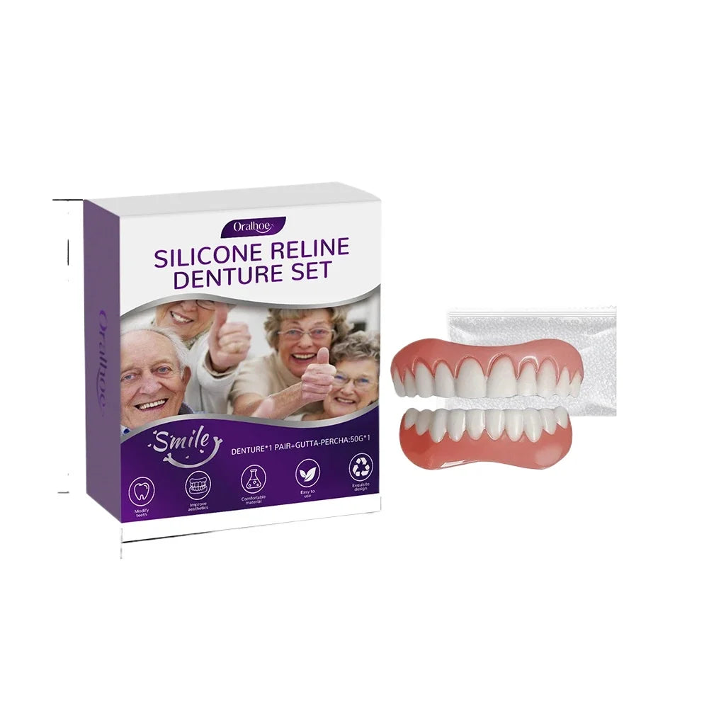 Comfort Fit Silicone Denture Reline Kit