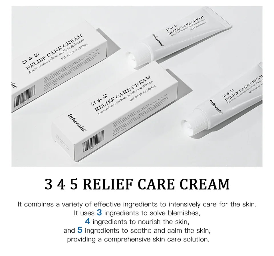 Soothing Repair Facial Cream for Acne-Prone Skin