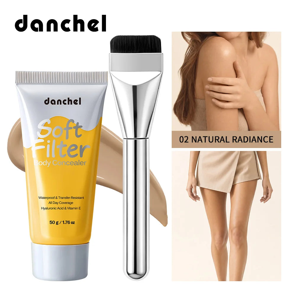 Waterproof Full-Coverage Body Concealer for Scars and Tattoos - 25