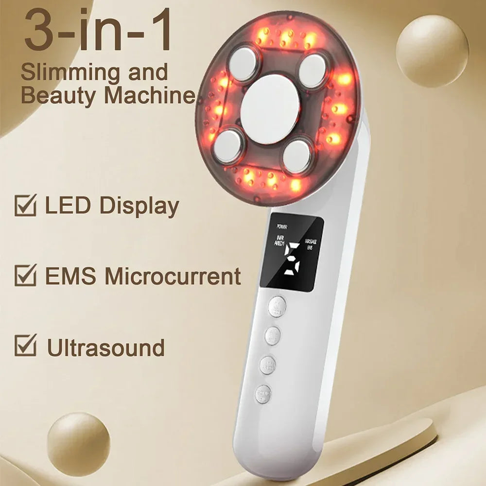 3-in-1 Ultrasonic Body Contouring and Skin Tightening Device