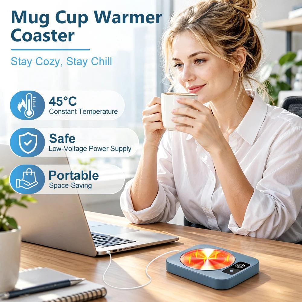 Electric Constant Temperature Beverage Mug Warmer Coaster