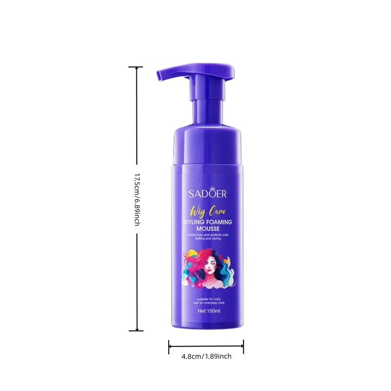 Volumizing Hair Styling Mousse for Natural Hold and Shine