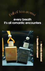 Tea Scented Hanging Car Air Freshener Set