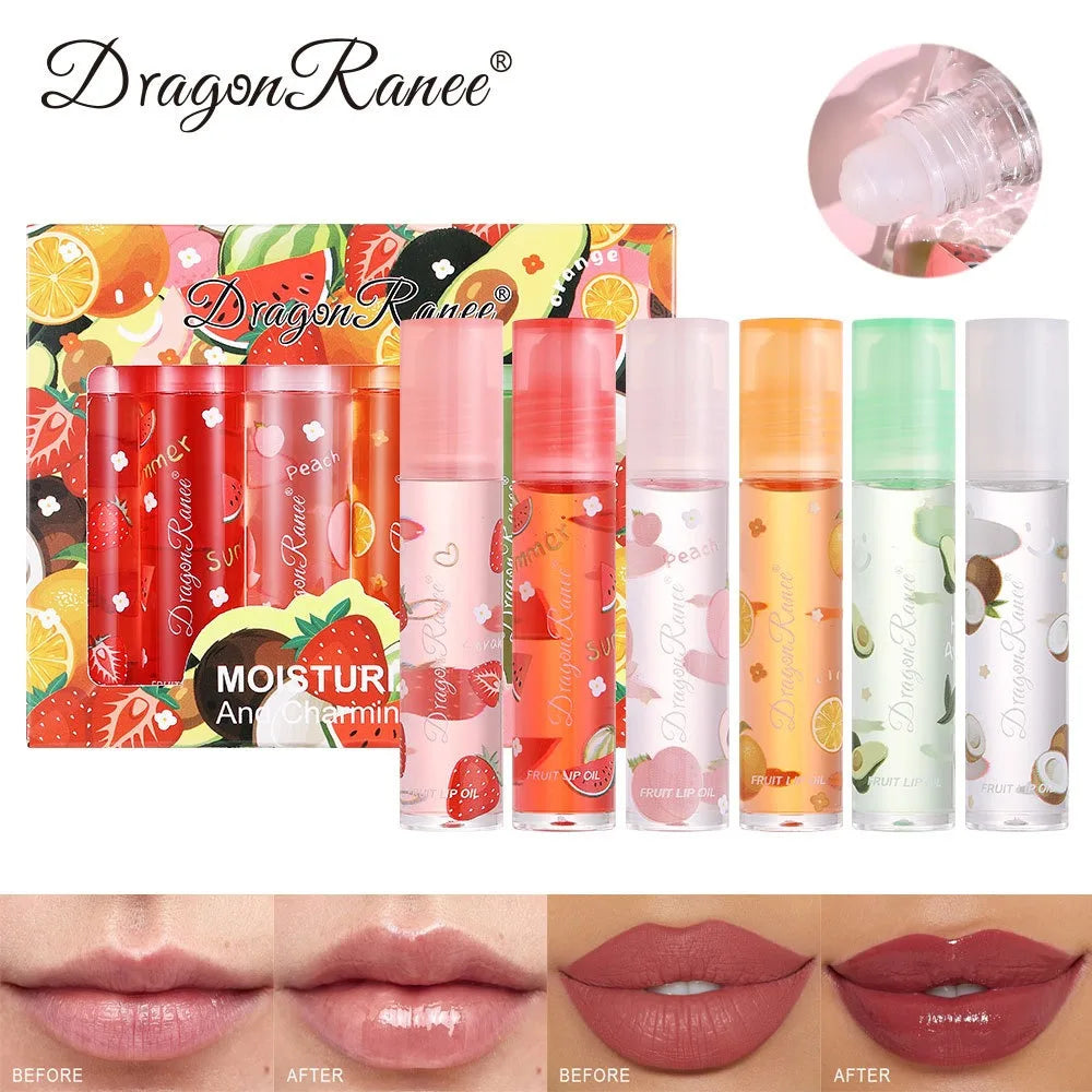 Fruit Roll-On Hydrating Lip Gloss Set - 23