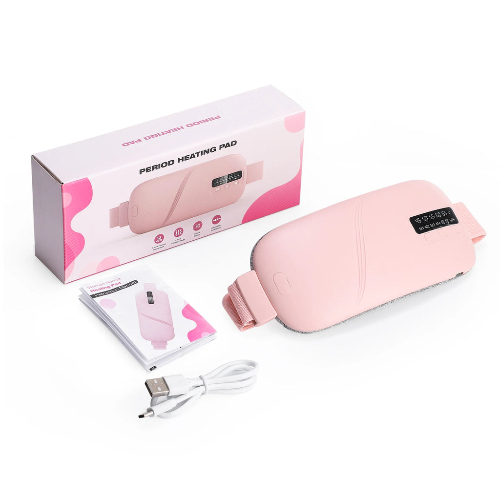 Portable Cordless Heating Pad for Menstrual Cramp Relief