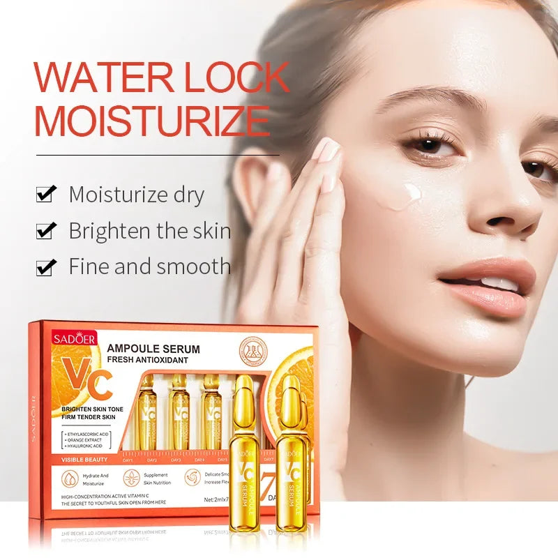 24K Gold Anti-Aging Ampoule Serum for Youthful Radiant Skin