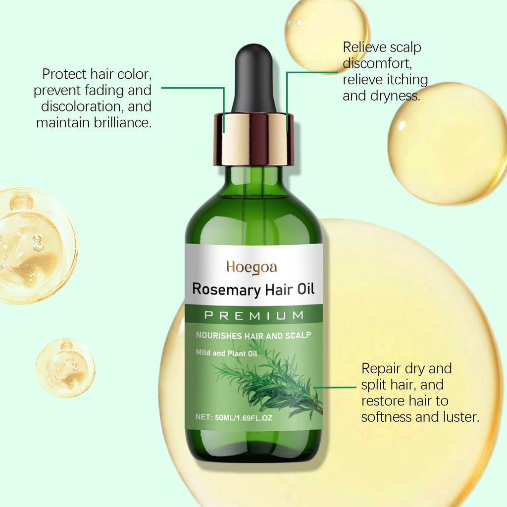 Rosemary Essential Oil for Hair Growth and Scalp Nourishment