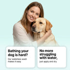 Waterless Dog Shampoo Spray for Quick Cleaning