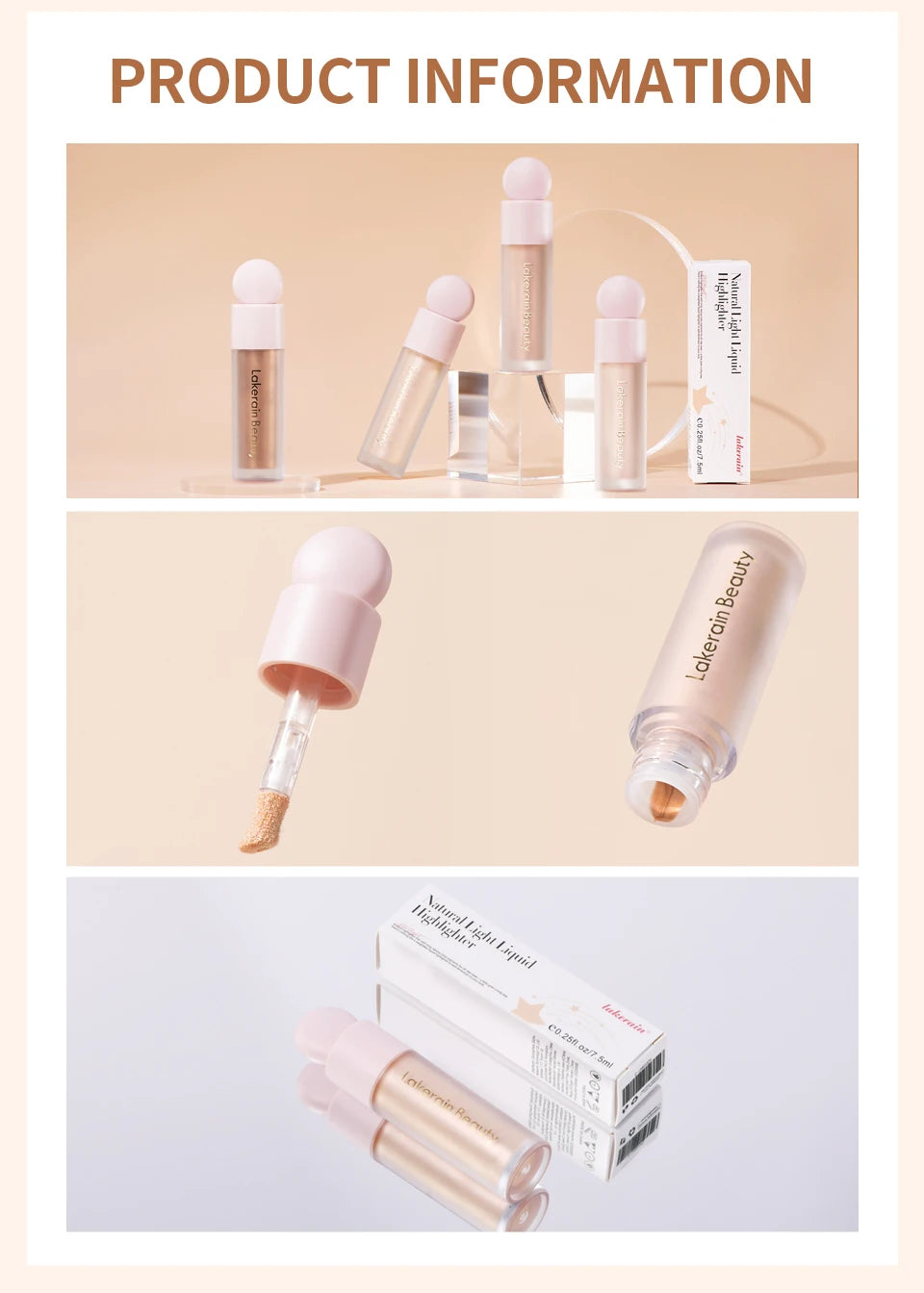 Natural Liquid Highlighter for Radiant Glow - 21