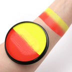 Double Color Face and Body Paint for Parties and Festivals
