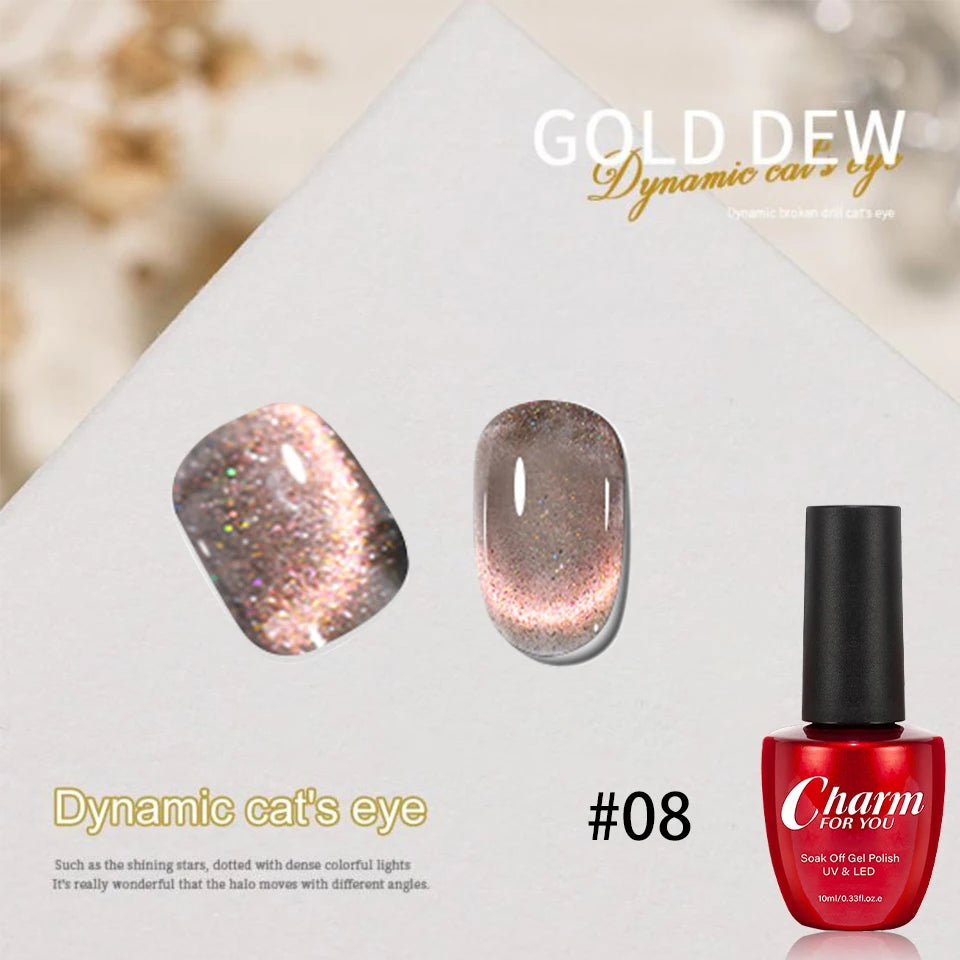 9D Galaxy Effect Magnetic Cat Eye Gel Nail Polish