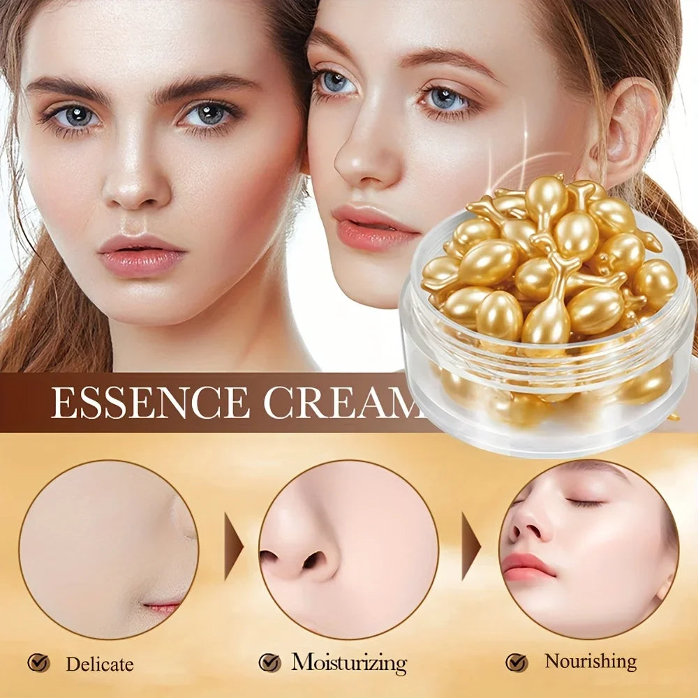 Vitamin E Facial Moisturizing Serum Capsules