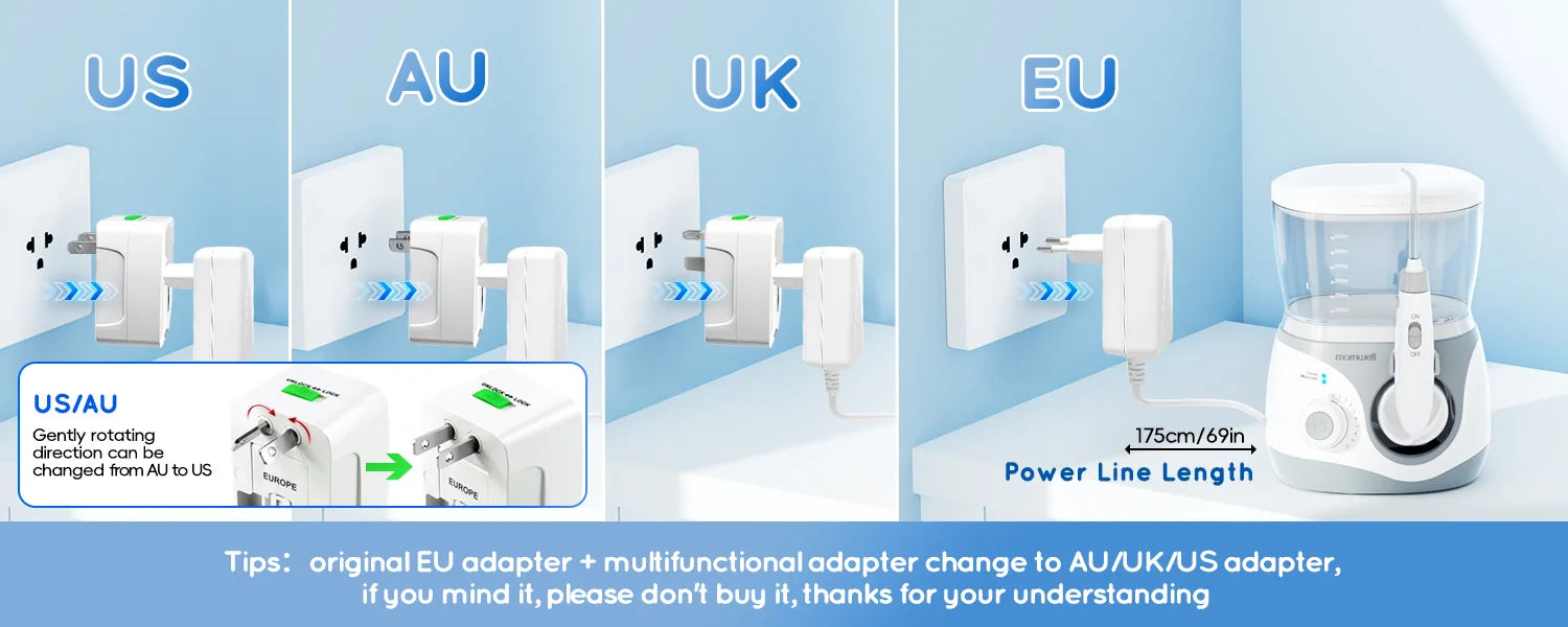 Electric Water Flosser for Teeth and Gum Health - 17