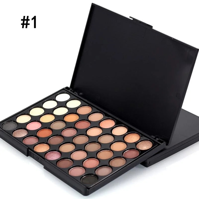 Multi-Finish Waterproof Eyeshadow Palette