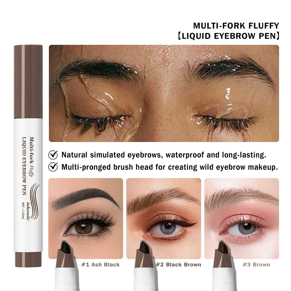 Microblading Multi-Fork Liquid Eyebrow Pen