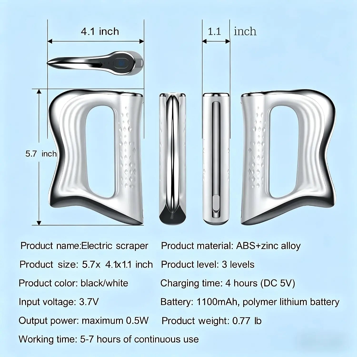 Electric Muscle Scraper and Gua Sha Massage Tool - 6