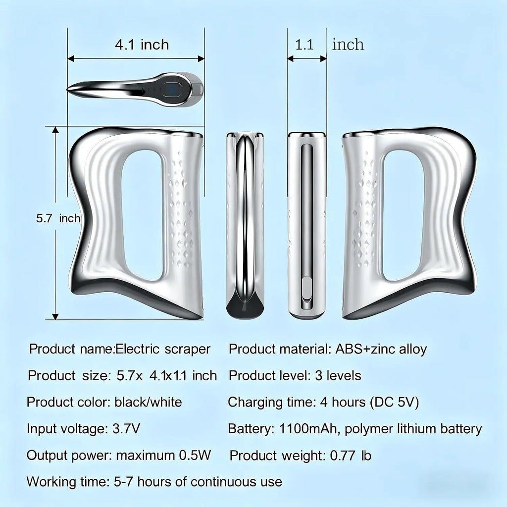 Electric Muscle Scraper and Gua Sha Massage Tool