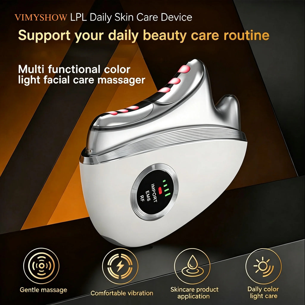 3-in-1 LED Facial Sculpting Wand for Skin Rejuvenation