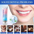 Sea Salt Peach Whitening Toothpaste for Daily Oral Care