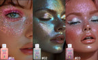 Waterproof Body Shimmer Glitter Gel for Face and Body