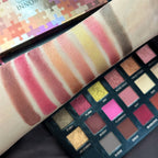 18-Color Professional Eyeshadow Palette for Versatile Makeup Looks