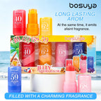 4-Pack Portable Jelly Solid Fragrance Perfume Stick Set
