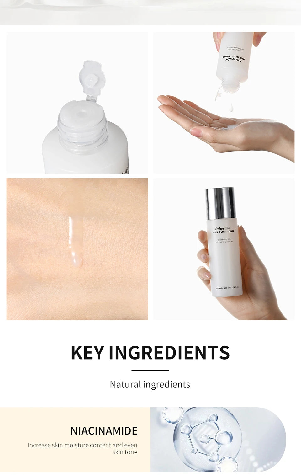 Hydrating Milk Facial Toner for Radiant Skin - 11