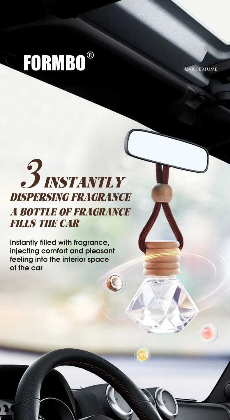 Hanging Fragrant Wooden Car Air Freshener