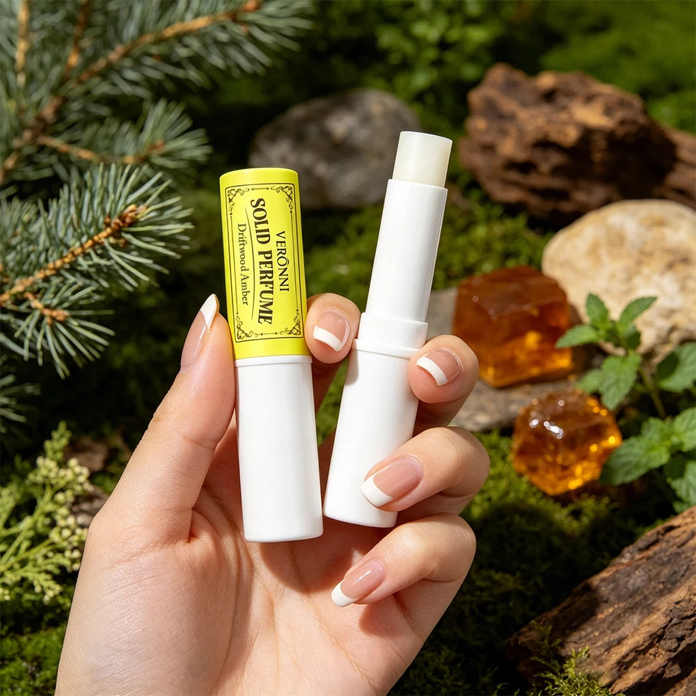 Portable 3-Piece Solid Perfume Stick Set for Long-Lasting Fragrance - 4