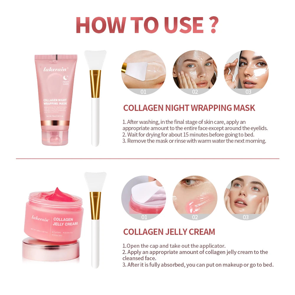 Overnight Collagen Firming & Hydrating Peel-Off Facial Mask - 9