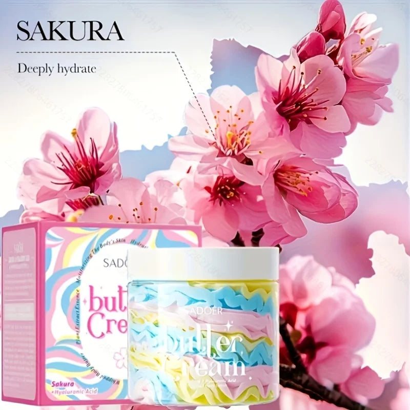 Sakura Moisturizing Body Cream for Smooth Glowing Skin - 2