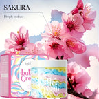 Sakura Moisturizing Body Cream for Smooth Glowing Skin