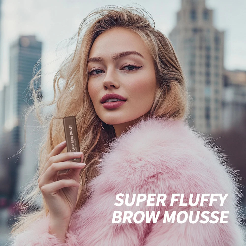 Volumizing Waterproof Eyebrow Mousse for Fluffy Brows
