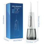 Cordless Portable Water Dental Flosser for Teeth and Braces