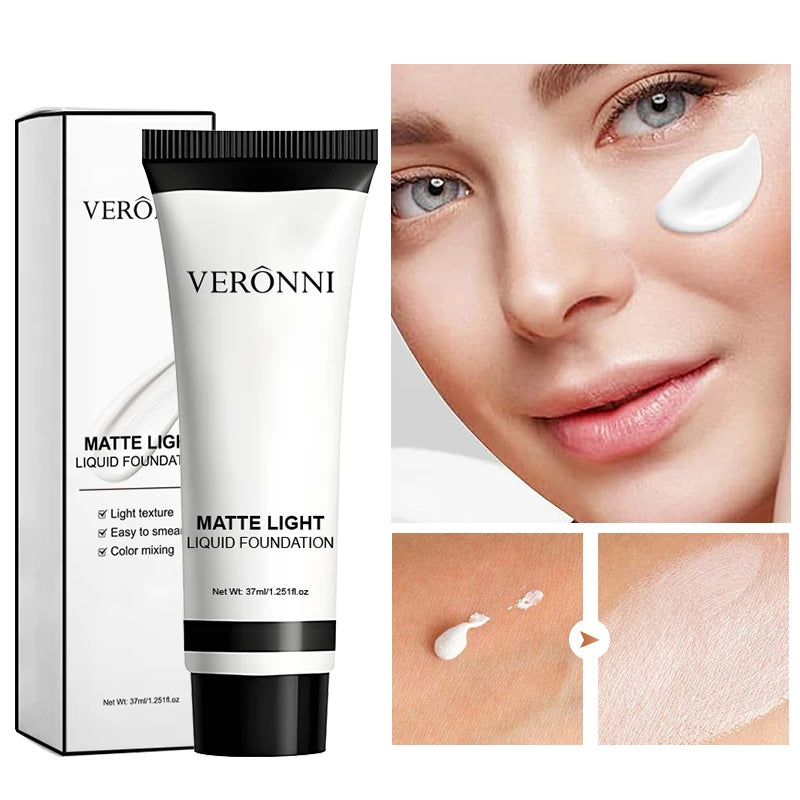 Pure White Liquid Foundation for Stage Makeup and Special Effects