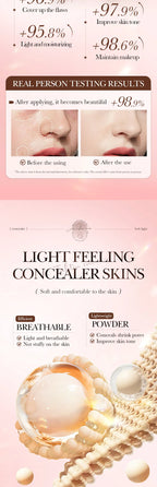 Three-Color Brightening Concealer Cushion Foundation