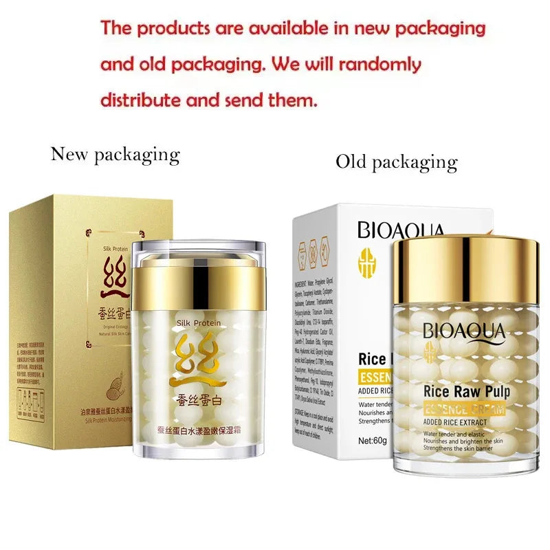 Hydrating Rice Extract Facial Cream for Radiant Skin