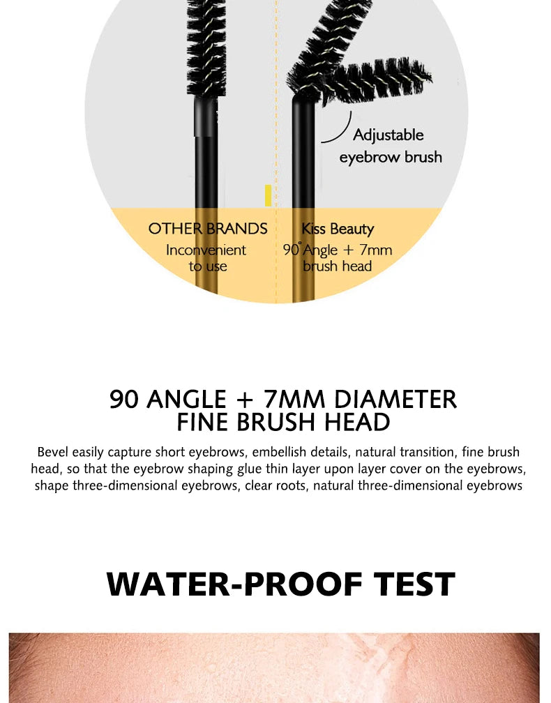 Waterproof Long-Lasting Eyebrow Styling Gel